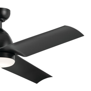 Kichler - 310254SBK - 54"Ceiling Fan - Fit - Satin Black