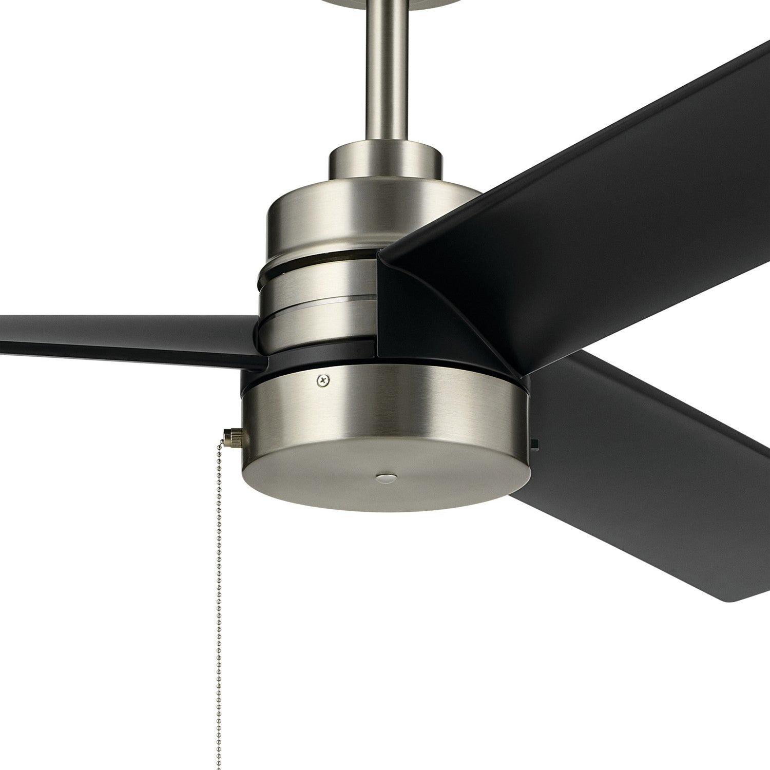 Kichler - 300375NI - 52"Ceiling Fan - Spyn Lite - Brushed Nickel