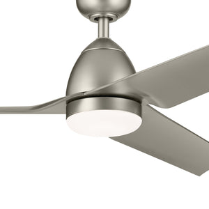 Kichler - 310254NI - 54"Ceiling Fan - Fit - Painted Brushed Nickel