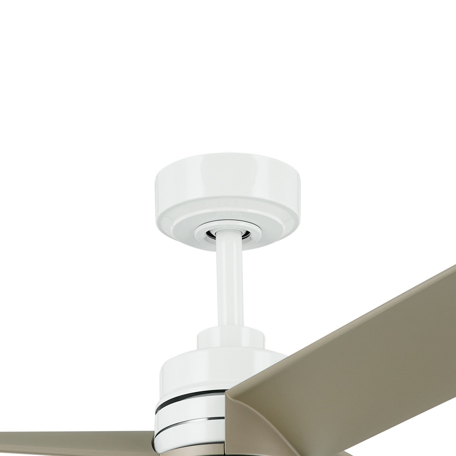 Kichler - 300375WH - 52"Ceiling Fan - Spyn Lite - White