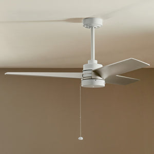 Kichler - 300375WH - 52"Ceiling Fan - Spyn Lite - White