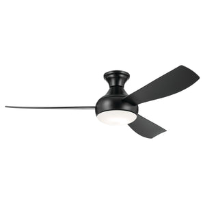 Kichler - 310354SBK - 54"Ceiling Fan - Ample - Satin Black