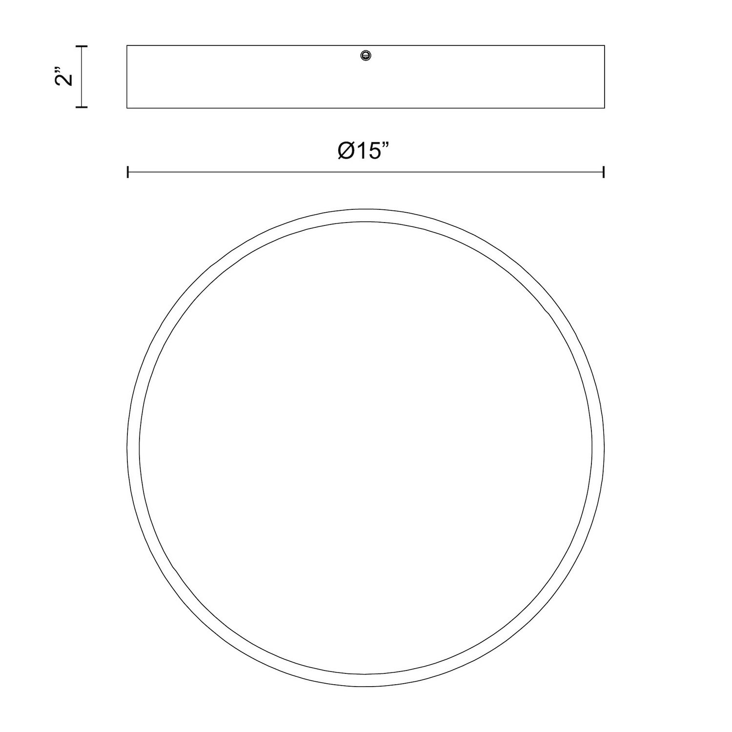 Alora - FM554015MB-5CCT - LED Flush Mount - Adelaide - Matte Black