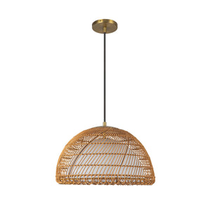 Alora - PD631416BGOP - One Light Pendant - Bondi - Brushed Gold/Opal Glass