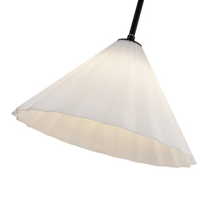 Alora - PD451814MBOP - One Light Pendant - Serena - Matte Black/Opal Glass