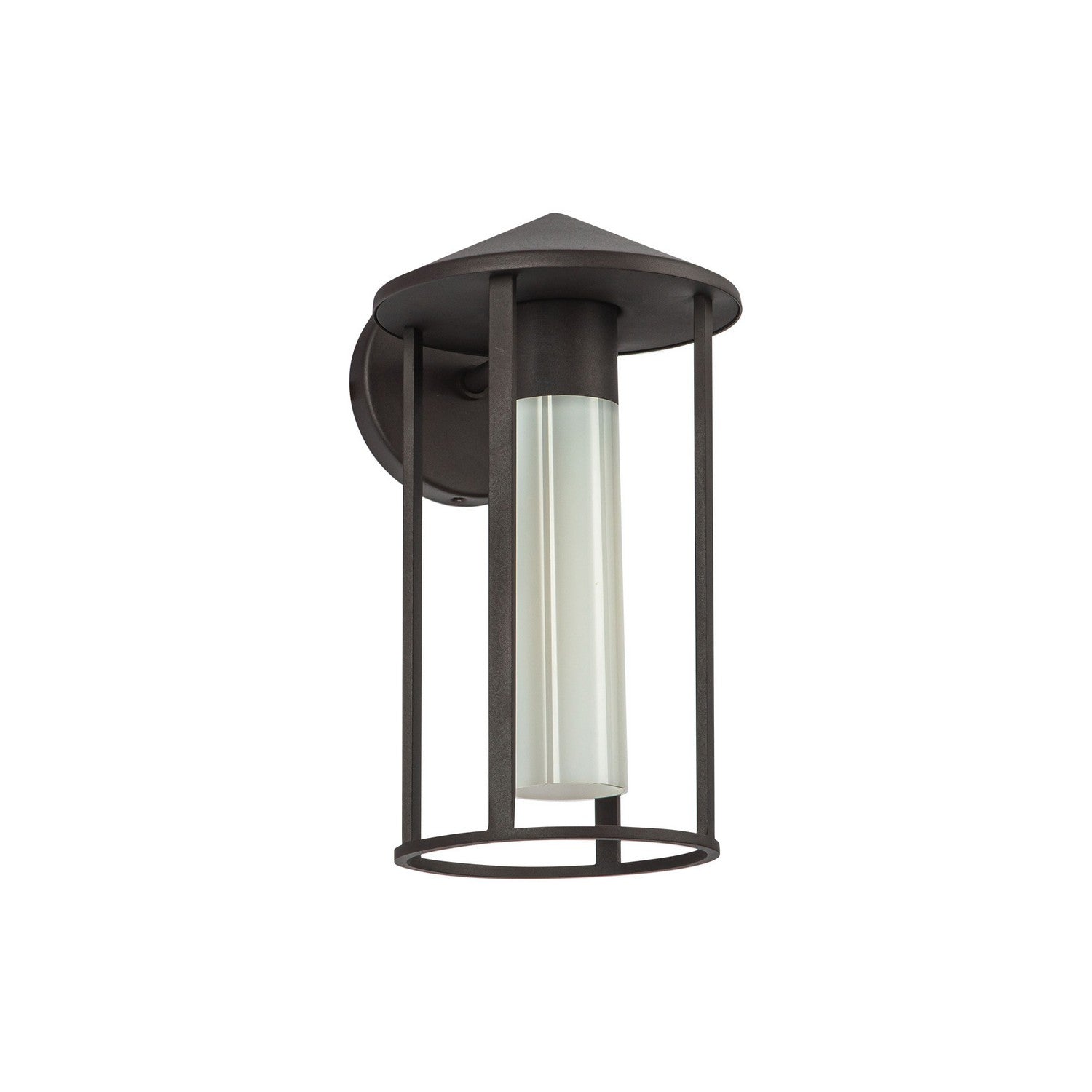 Alora - EW526312BZGO - One Light Exterior Wall Mount - Tenko - Bronze/Glossy Opal Glass