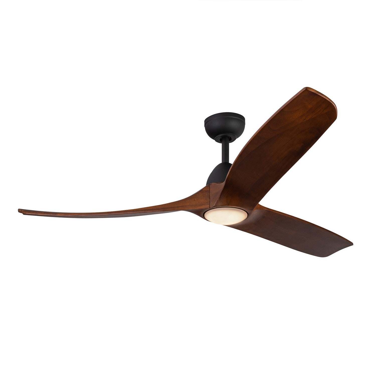 Kuzco Lighting - CF97860-MB/DW - 60"Ceiling Fan - Baylor - Matte Black/Dark Walnut