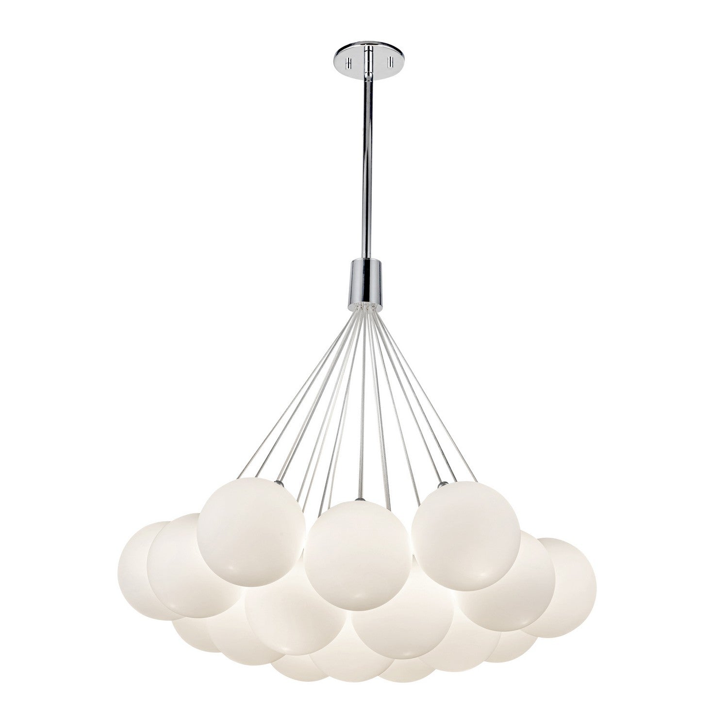 Kuzco Lighting - CH3128-OP - LED Chandelier - Bolla - Opal Glass