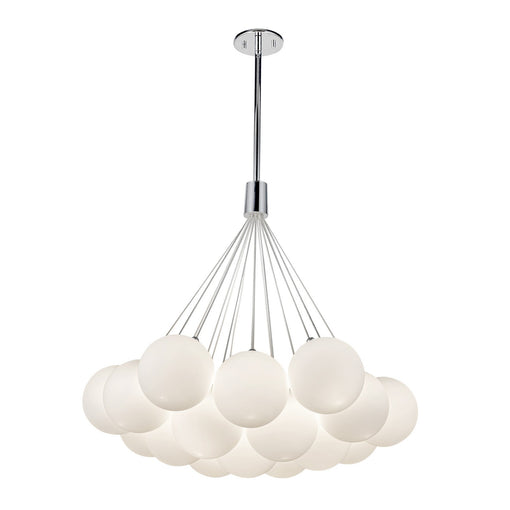 Kuzco Lighting - CH3128-OP - LED Chandelier - Bolla - Opal Glass