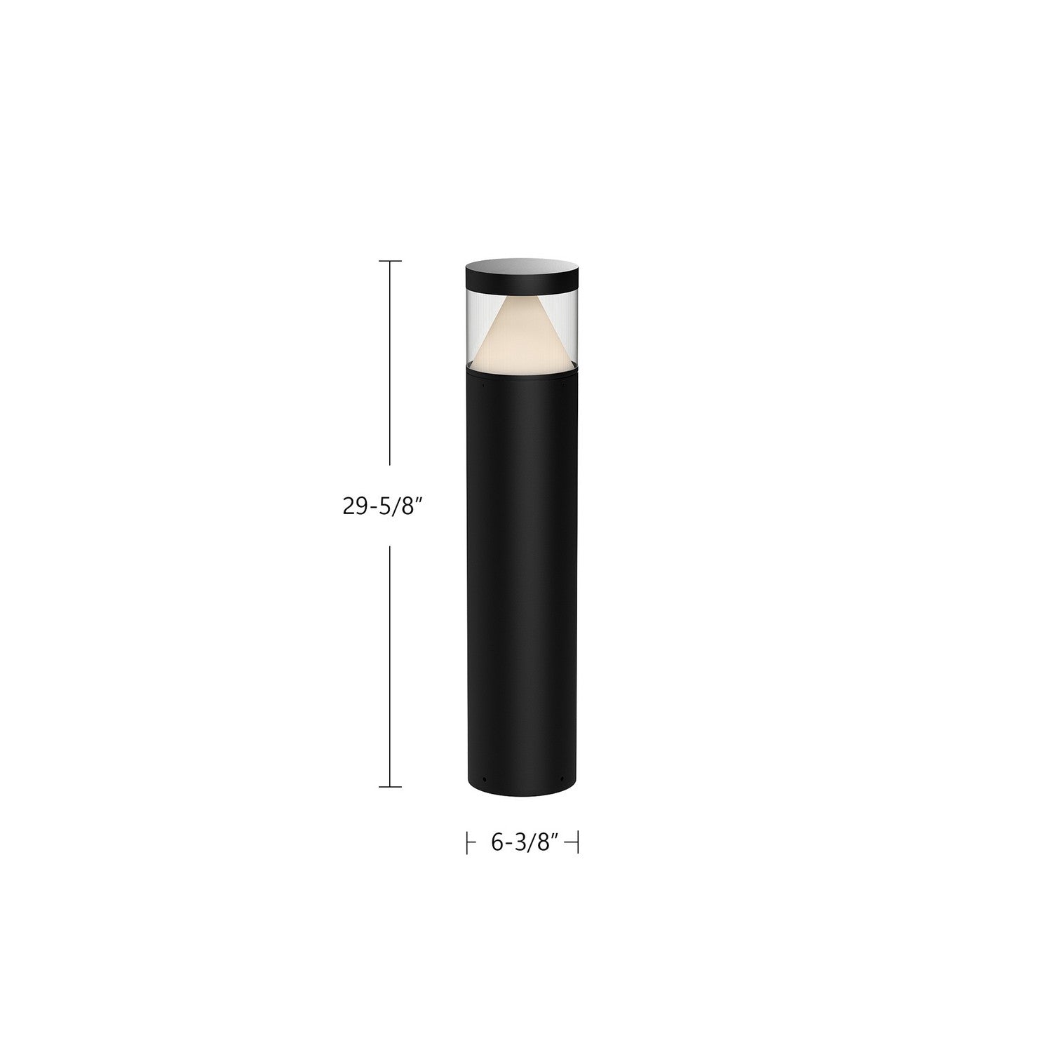 Kuzco Lighting - EB49730-BK-UNV - LED Exterior Bollard - Hanover - Black