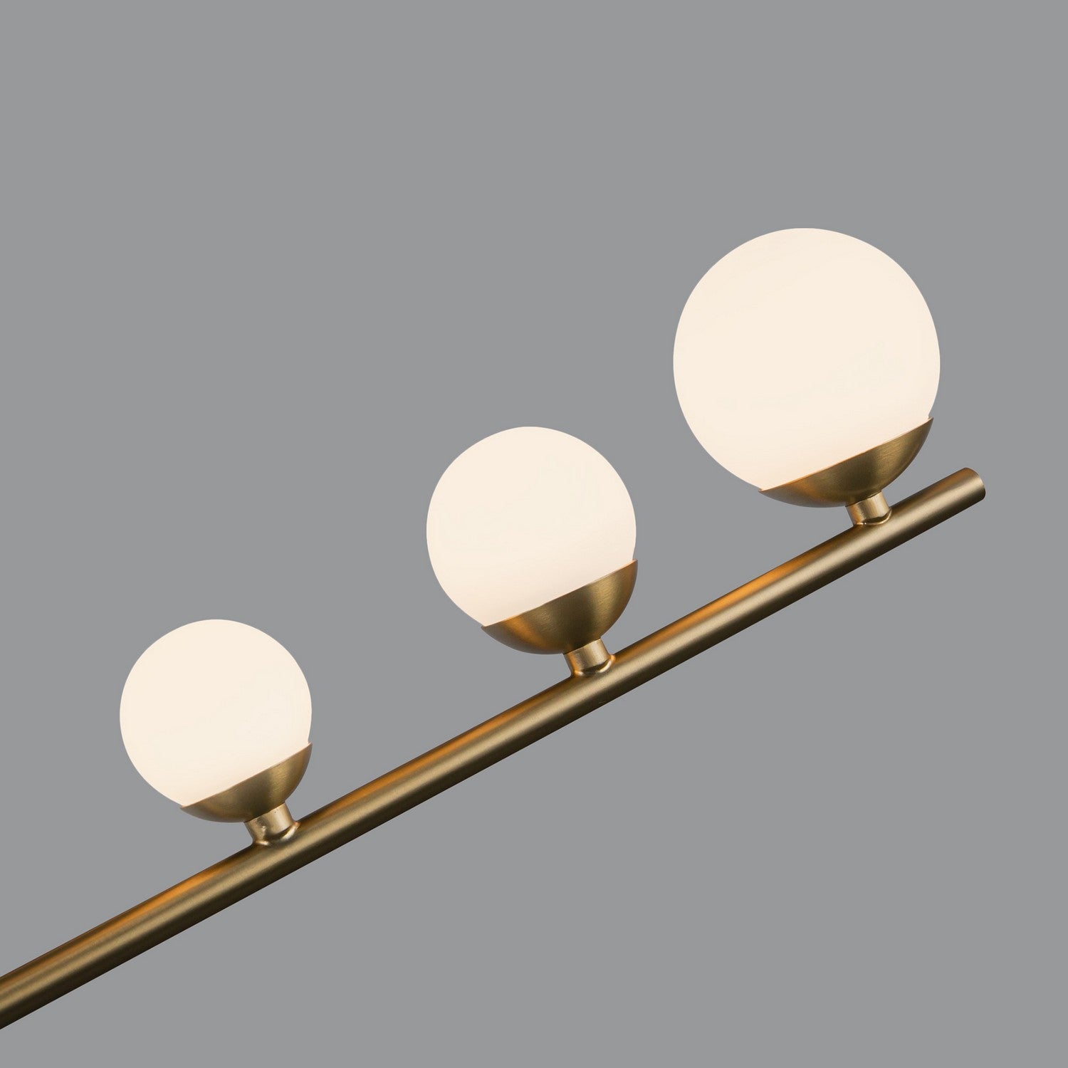 Kuzco Lighting - CH55530-BG/OP - LED Chandelier - Juniper - Brushed Gold/Opal Glass