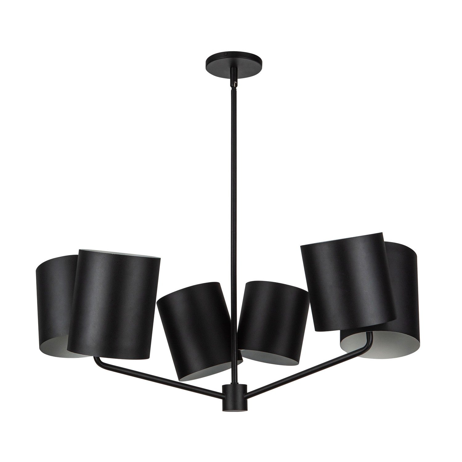 Kuzco Lighting - CH58830-BK - Six Light Chandelier - Keiko - Black