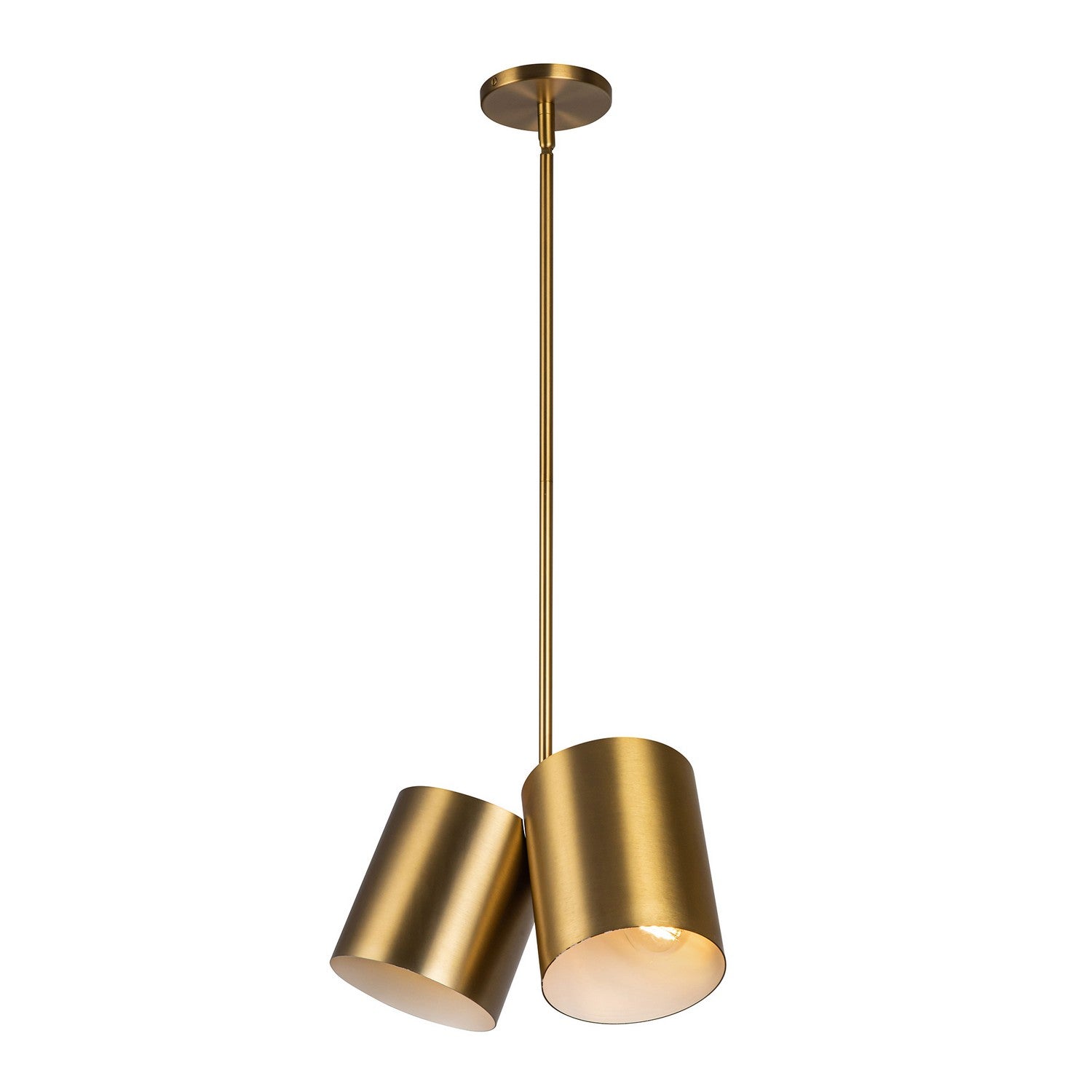 Kuzco Lighting - PD58814-BG - Two Light Pendant - Keiko - Brushed Gold