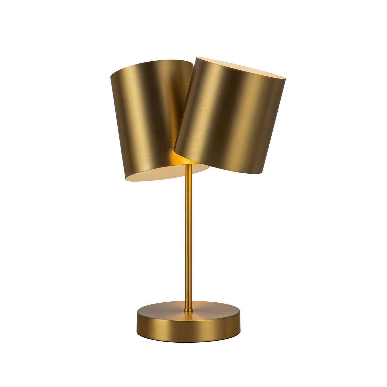 Kuzco Lighting - TL58814-BG - Two Light Table Lamp - Keiko - Brushed Gold