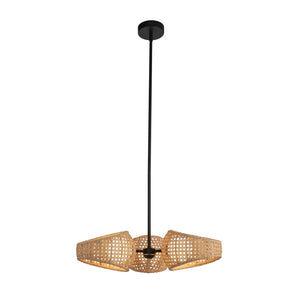 Kuzco Lighting - CH20625-BK/OP - LED Chandelier - Lanai - Black/Opal Glass