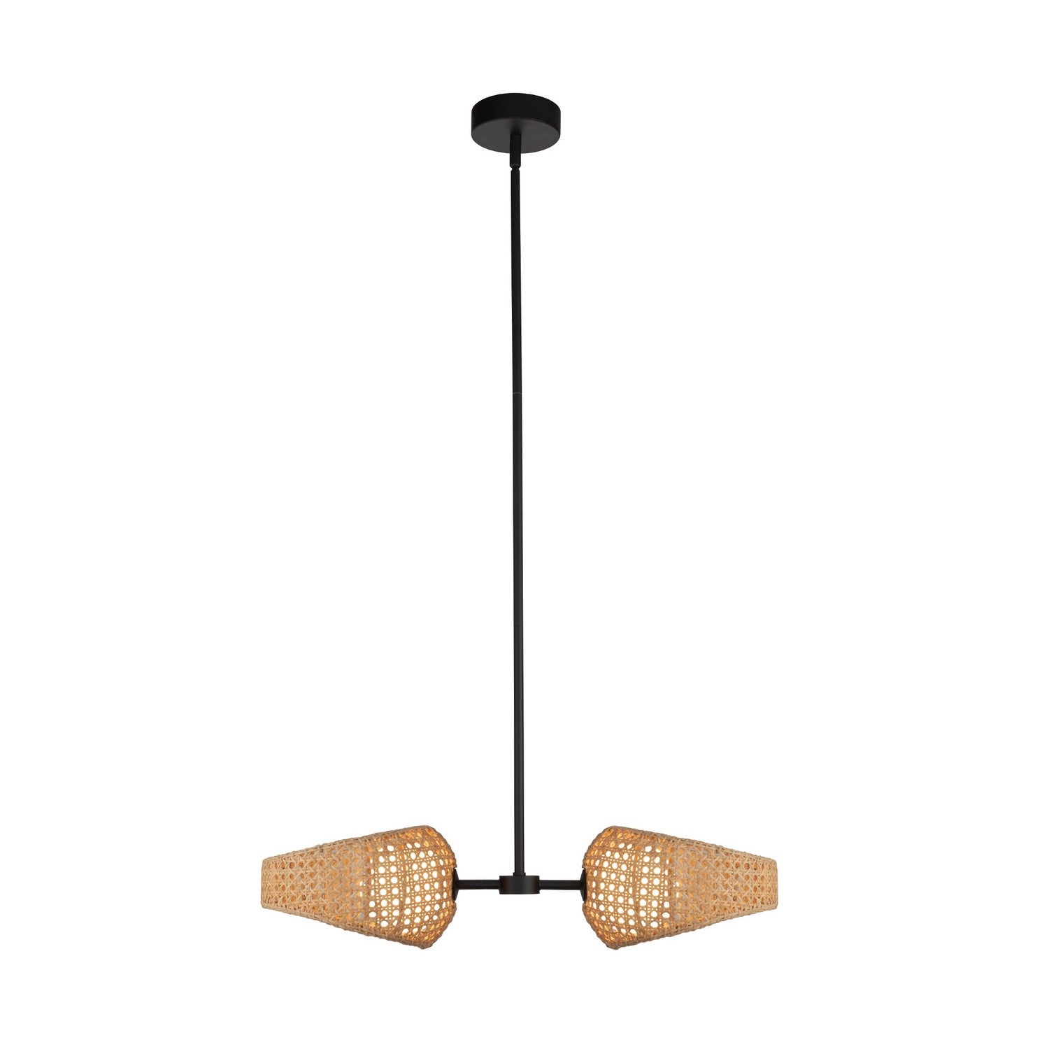 Kuzco Lighting - PD20602-BK/OP - LED Pendant - Lanai - Black/Opal Glass