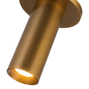 Kuzco Lighting - SF90406-VB - LED Semi-Flush Mount - Mason - Vintage Brass