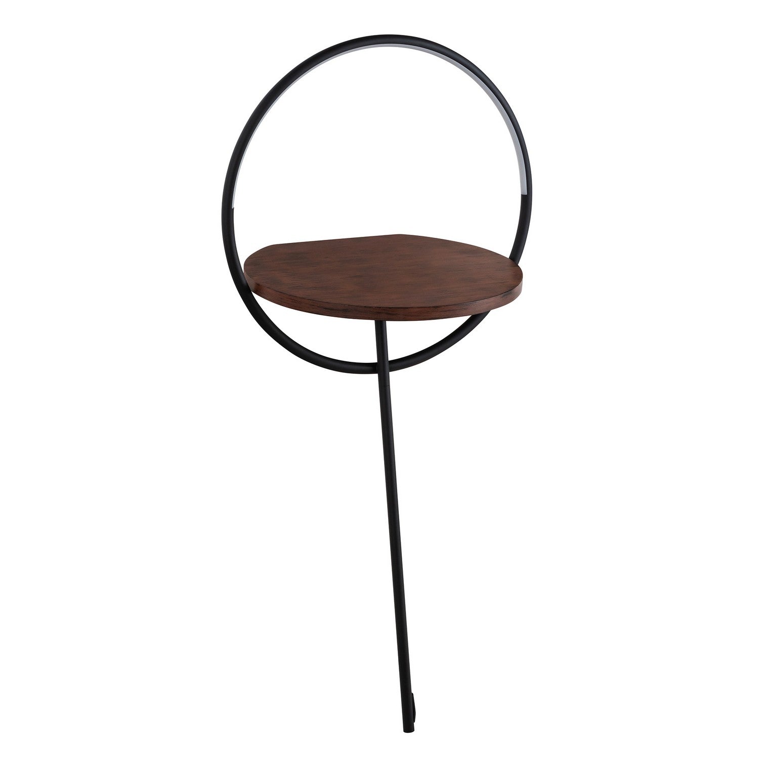 Kuzco Lighting - FL83818-BK/WT - LED Floor Lamp - Maya - Black/Walnut