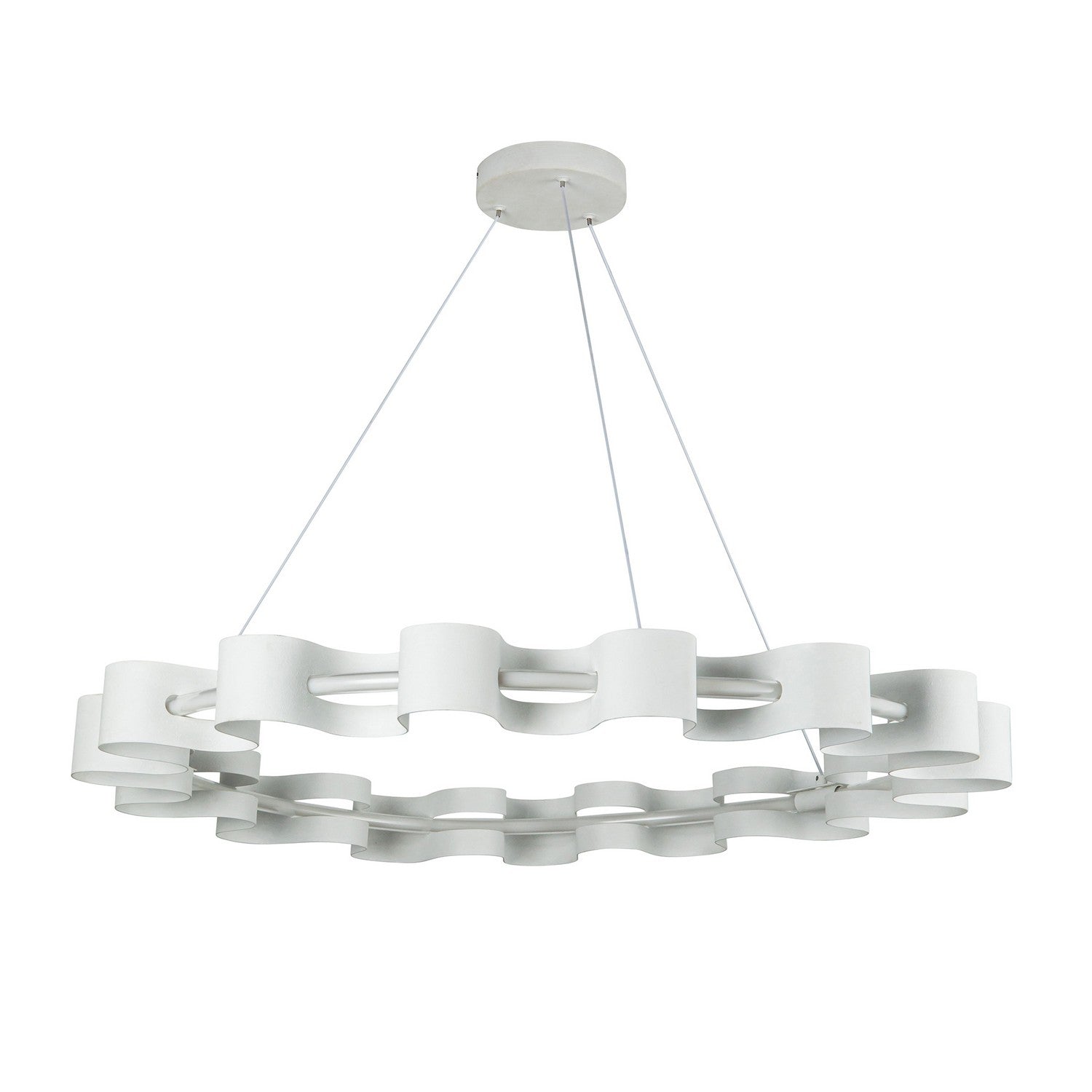 Kuzco Lighting - CH18035-AW - LED Chandelier - Nami - Antique White