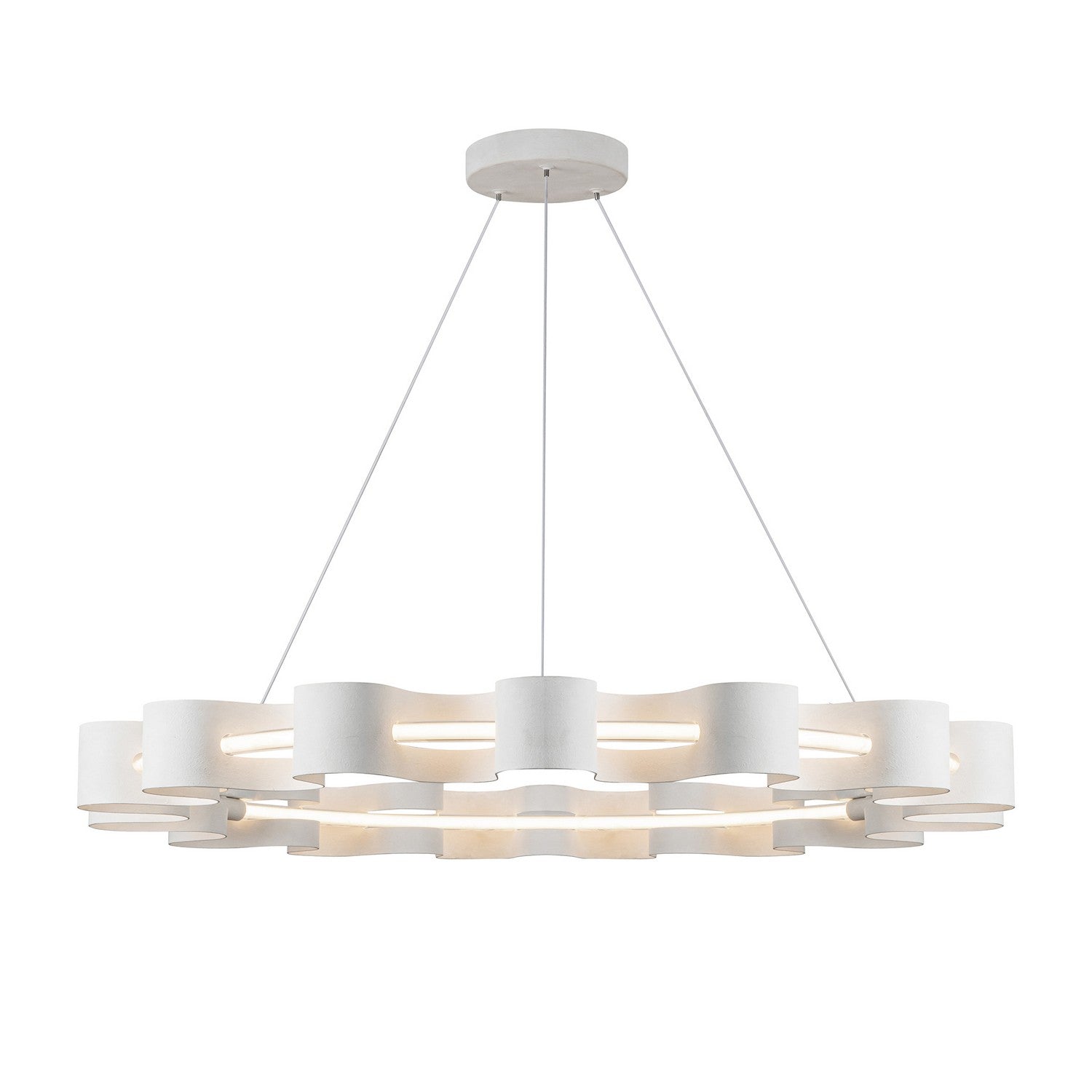 Kuzco Lighting - CH18035-AW - LED Chandelier - Nami - Antique White