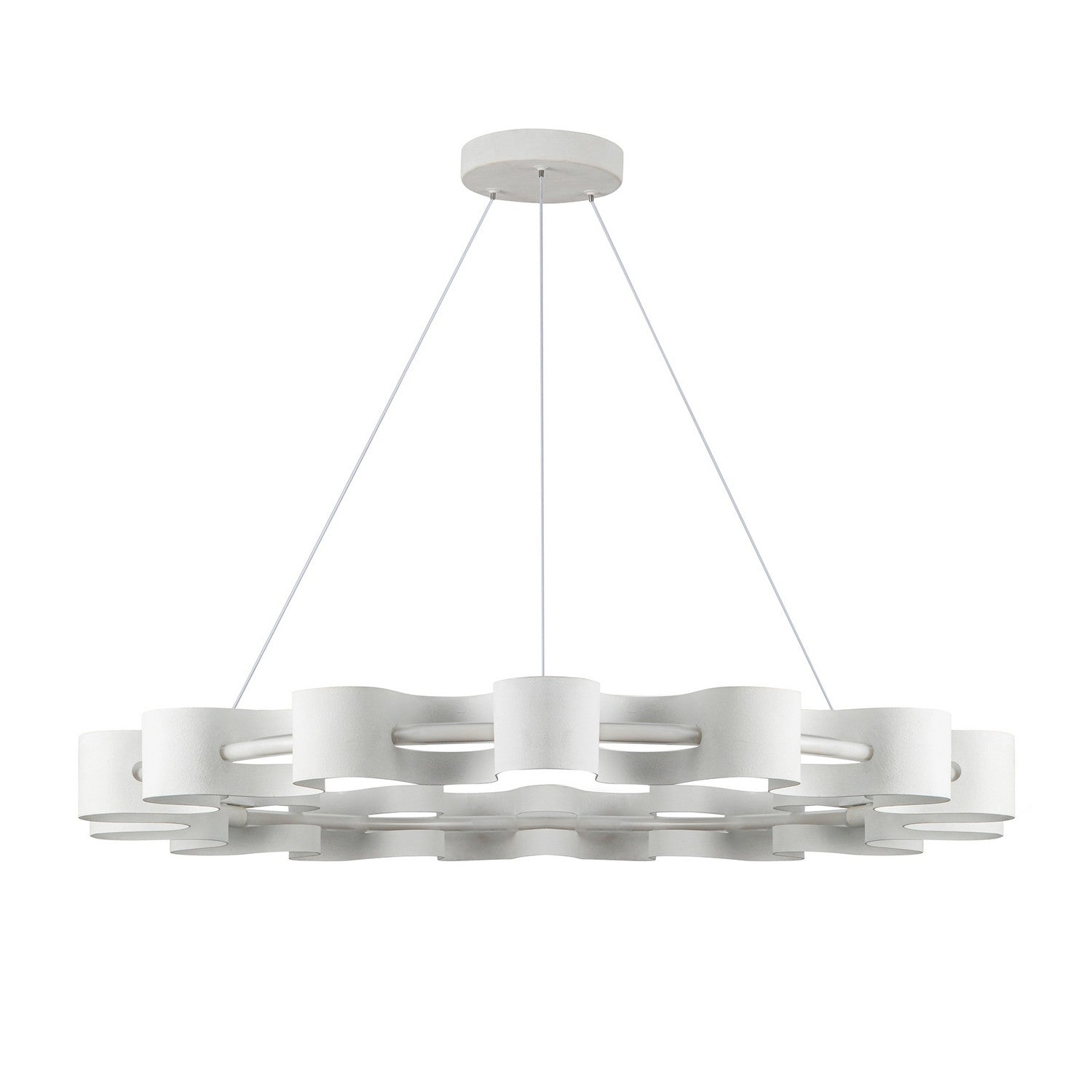 Kuzco Lighting - CH18035-AW - LED Chandelier - Nami - Antique White