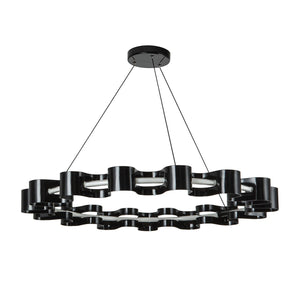 Kuzco Lighting - CH18035-GBK - LED Chandelier - Nami - Gloss Black