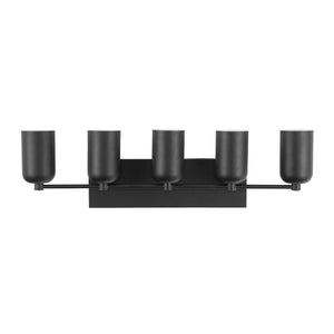 Kuzco Lighting - VL57732-BK - Five Light Vanity - Nola - Black