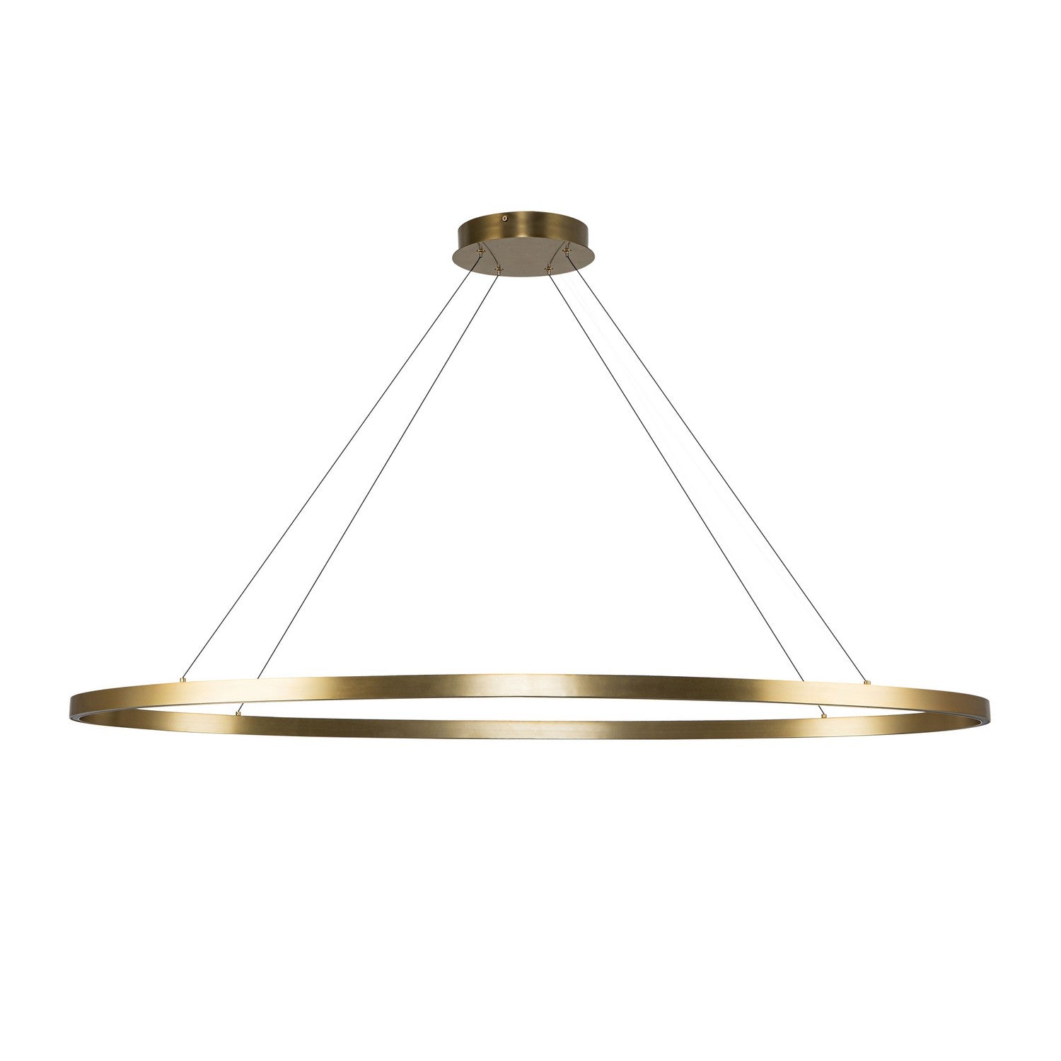 Kuzco Lighting - LP79153-BG - LED Linear Pendant - Ovale - Brushed Gold