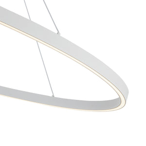 Kuzco Lighting - LP79153-WH - LED Linear Pendant - Ovale - White