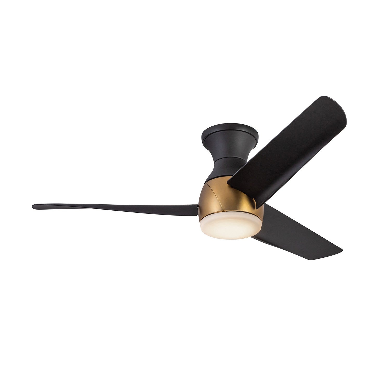 Kuzco Lighting - HF91954-BG/MB - 54"Hugger Fan - Thalia - Brushed Gold/Matte Black