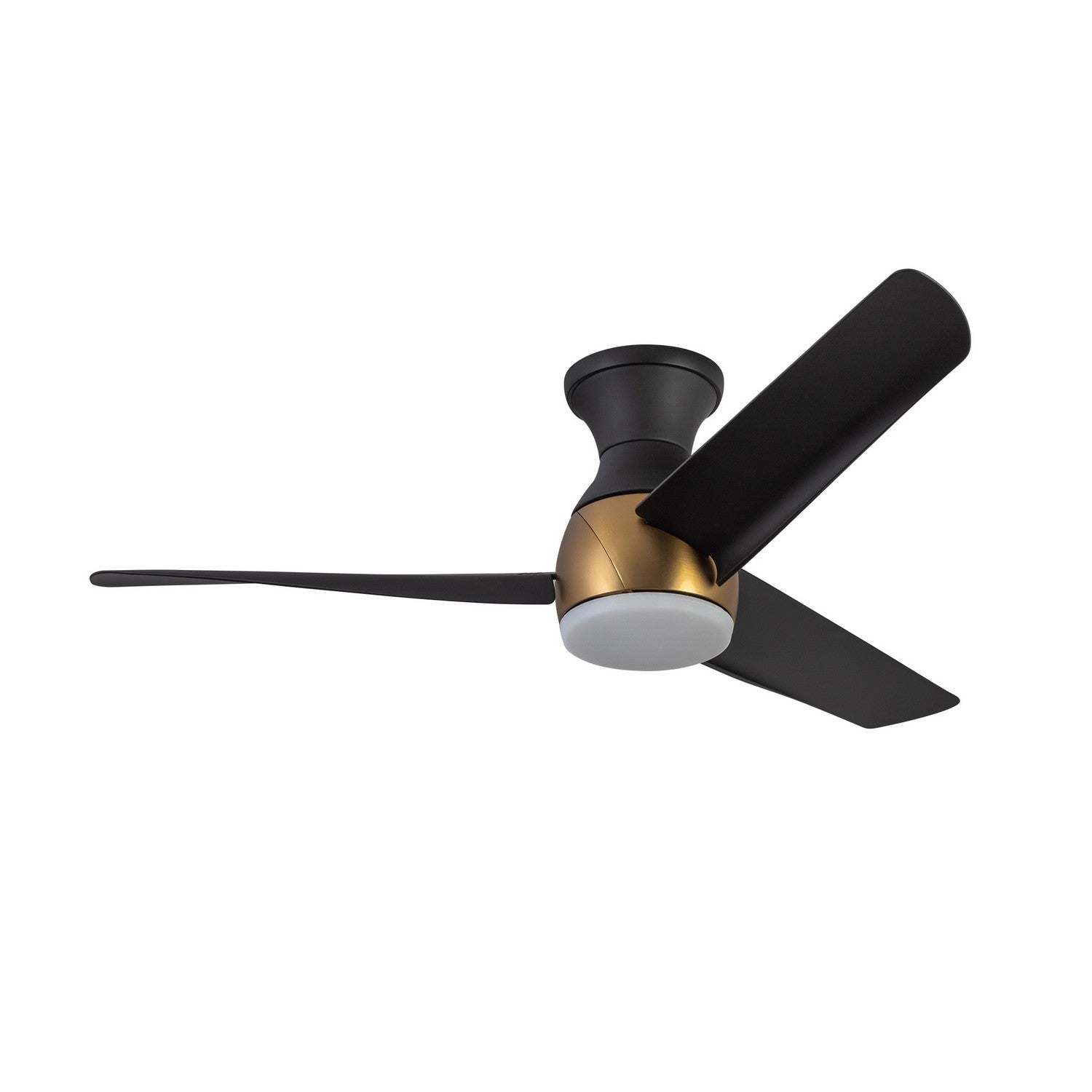 Kuzco Lighting - HF91954-BG/MB - 54"Hugger Fan - Thalia - Brushed Gold/Matte Black