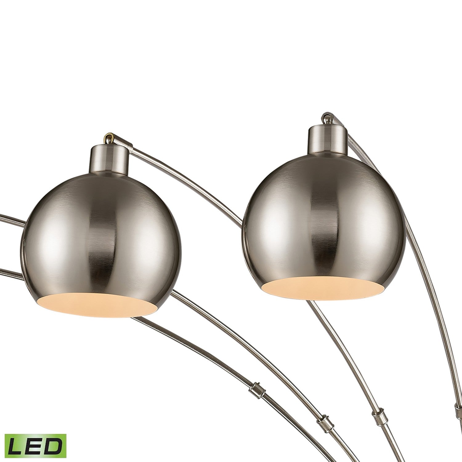 ELK Home - 77102-LED - LED Floor Lamp - Peterborough - Polished Nickel