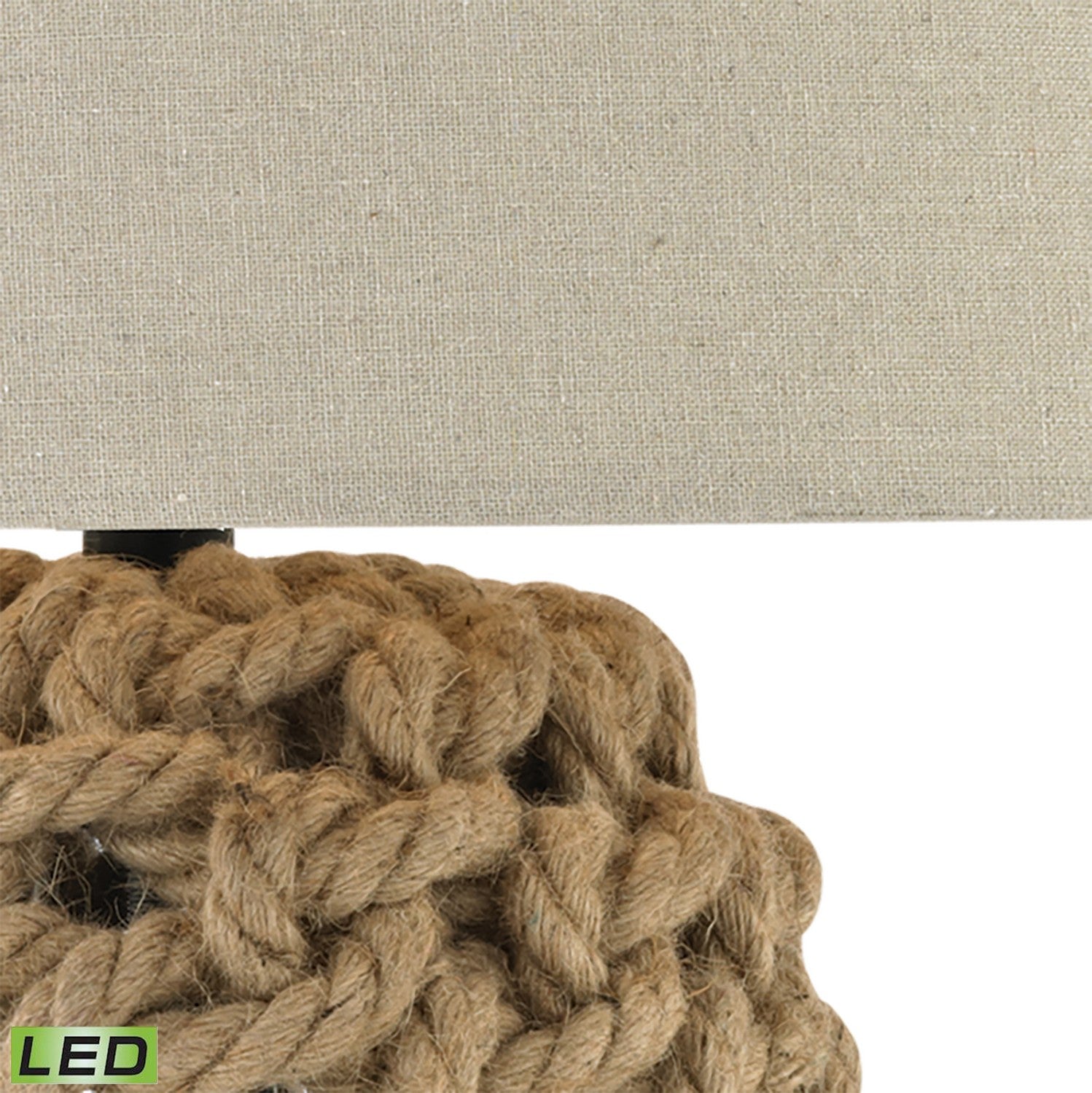 ELK Home - D3050-LED - LED Table Lamp - Rope - Natural