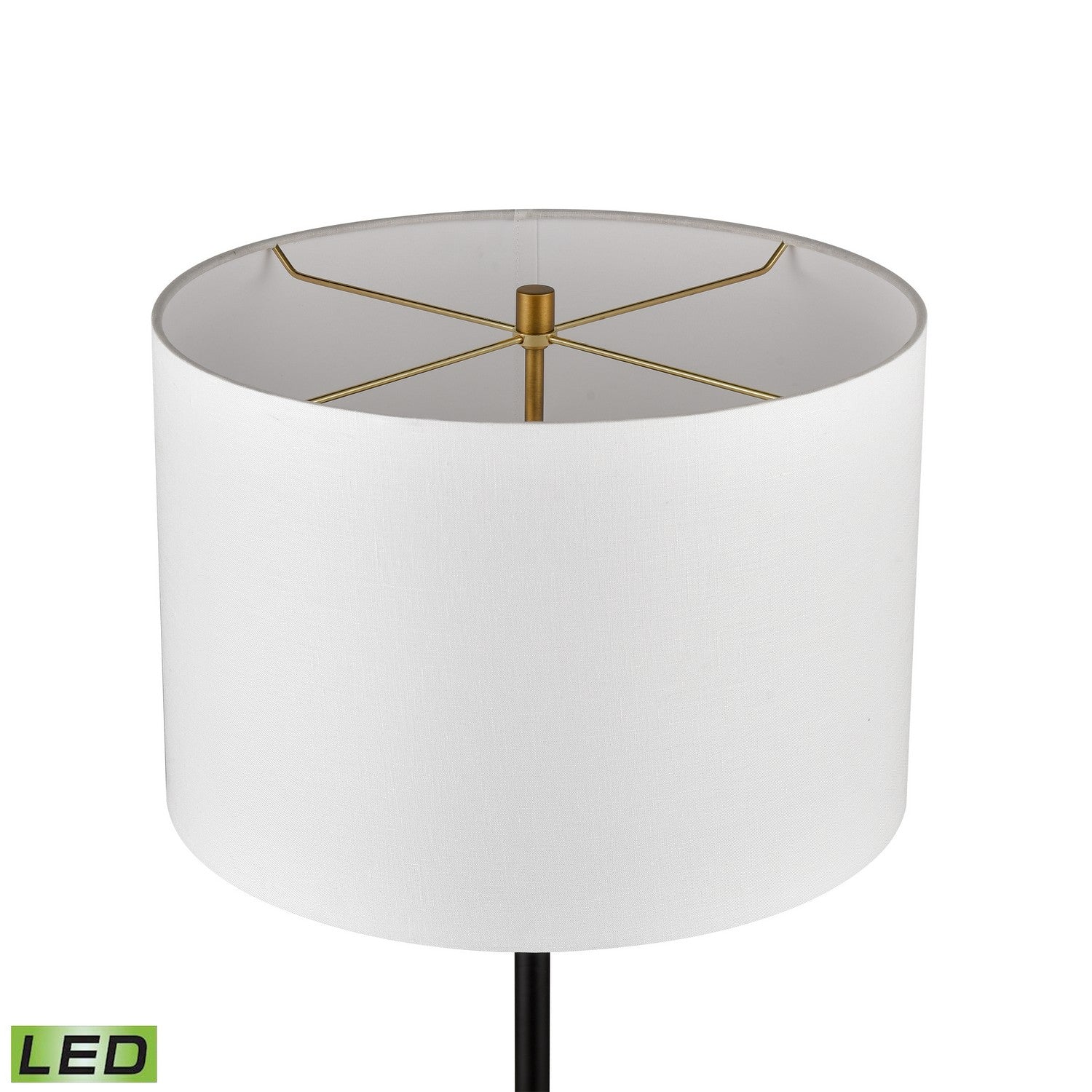 ELK Home - D3120WHT-LED - LED Table Lamp - Clubhouse - Matte Black