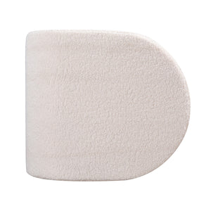 ELK Home - H0015-10819 - Pouf - Keeler - White