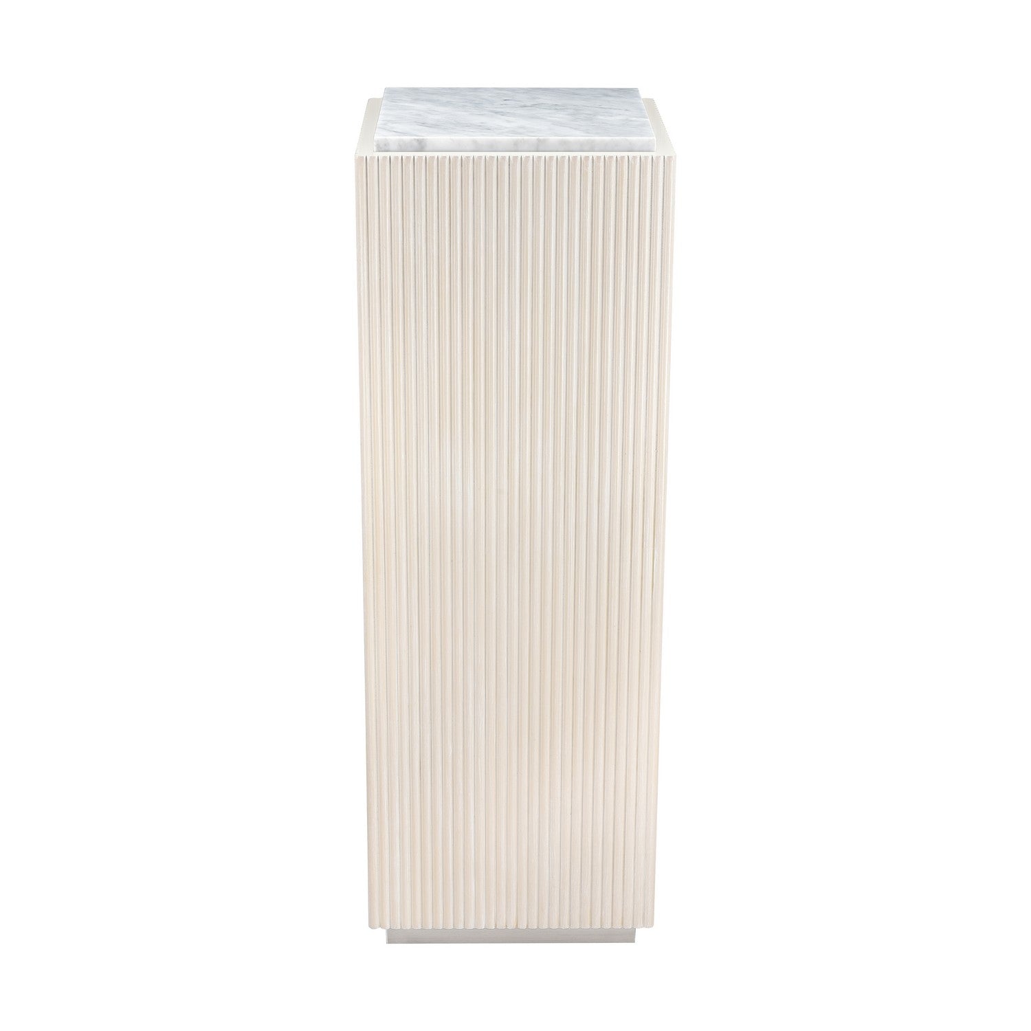 ELK Home - H0017-10807 - Pedestal - Tate - Whitewash