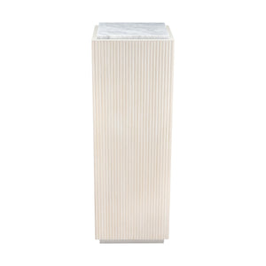 ELK Home - H0017-10807 - Pedestal - Tate - Whitewash