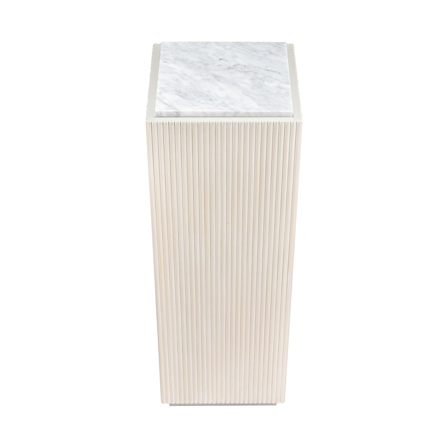 ELK Home - H0017-10807 - Pedestal - Tate - Whitewash