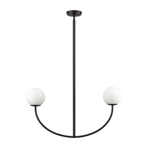 ELK Home - H0018-10372 - Two Light Pendant - Doby - Matte Black