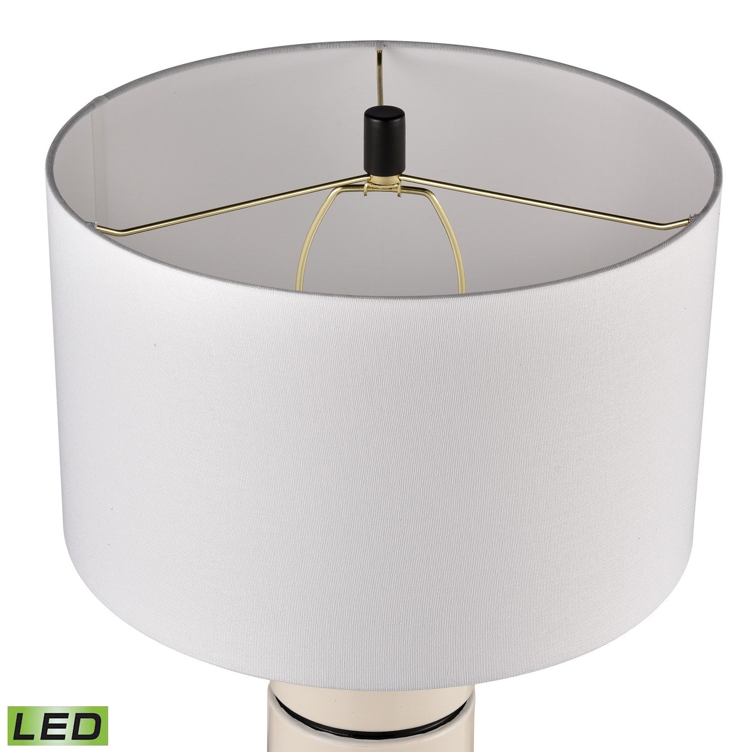 ELK Home - H0019-10345-LED - LED Table Lamp - Emerson - White Glazed