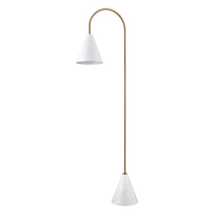 ELK Home - H0019-11063 - One Light Floor Lamp - Tully - Matte White