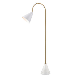 ELK Home - H0019-11063 - One Light Floor Lamp - Tully - Matte White