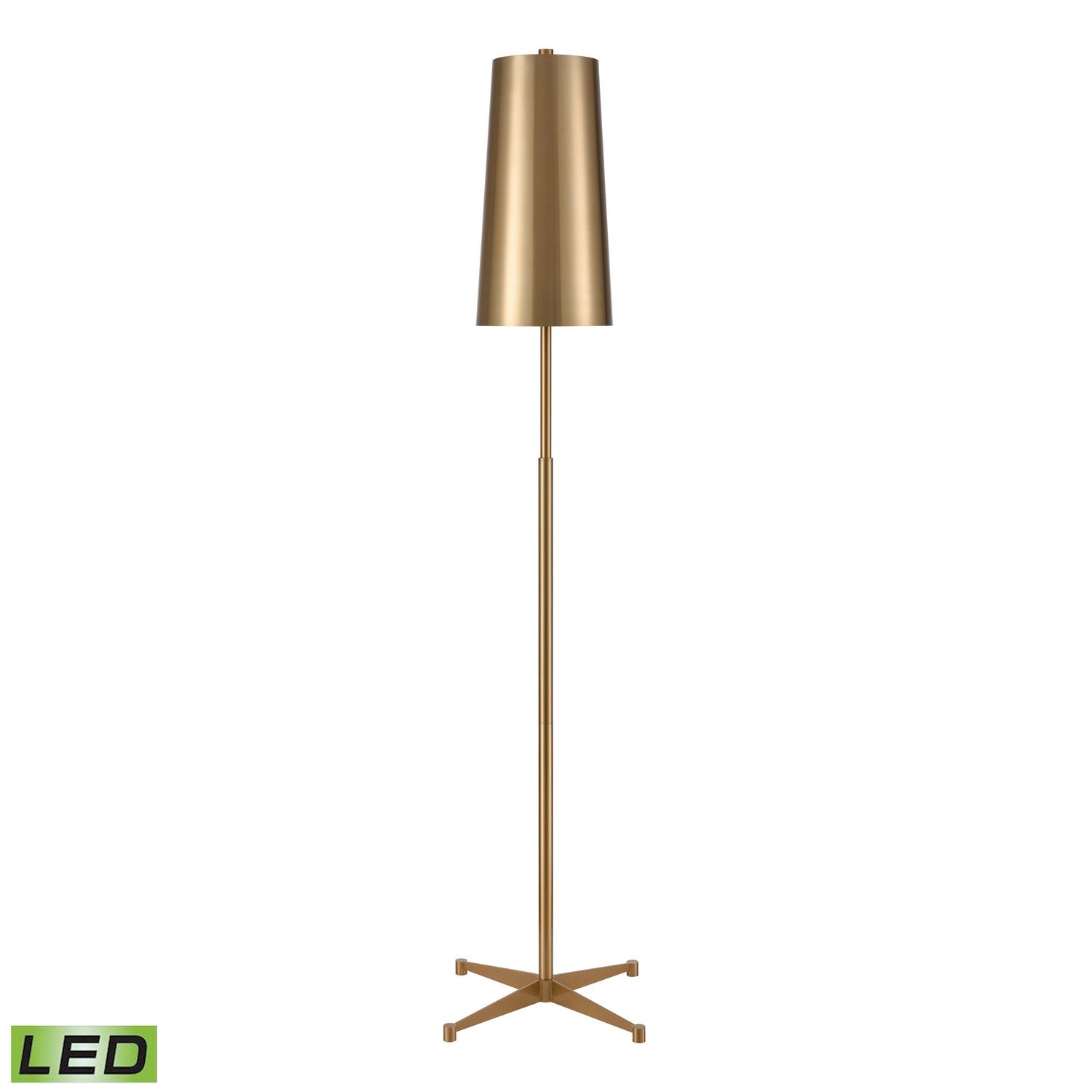 ELK Home - H0019-11066-LED - LED Floor Lamp - Matthias - Aged Brass