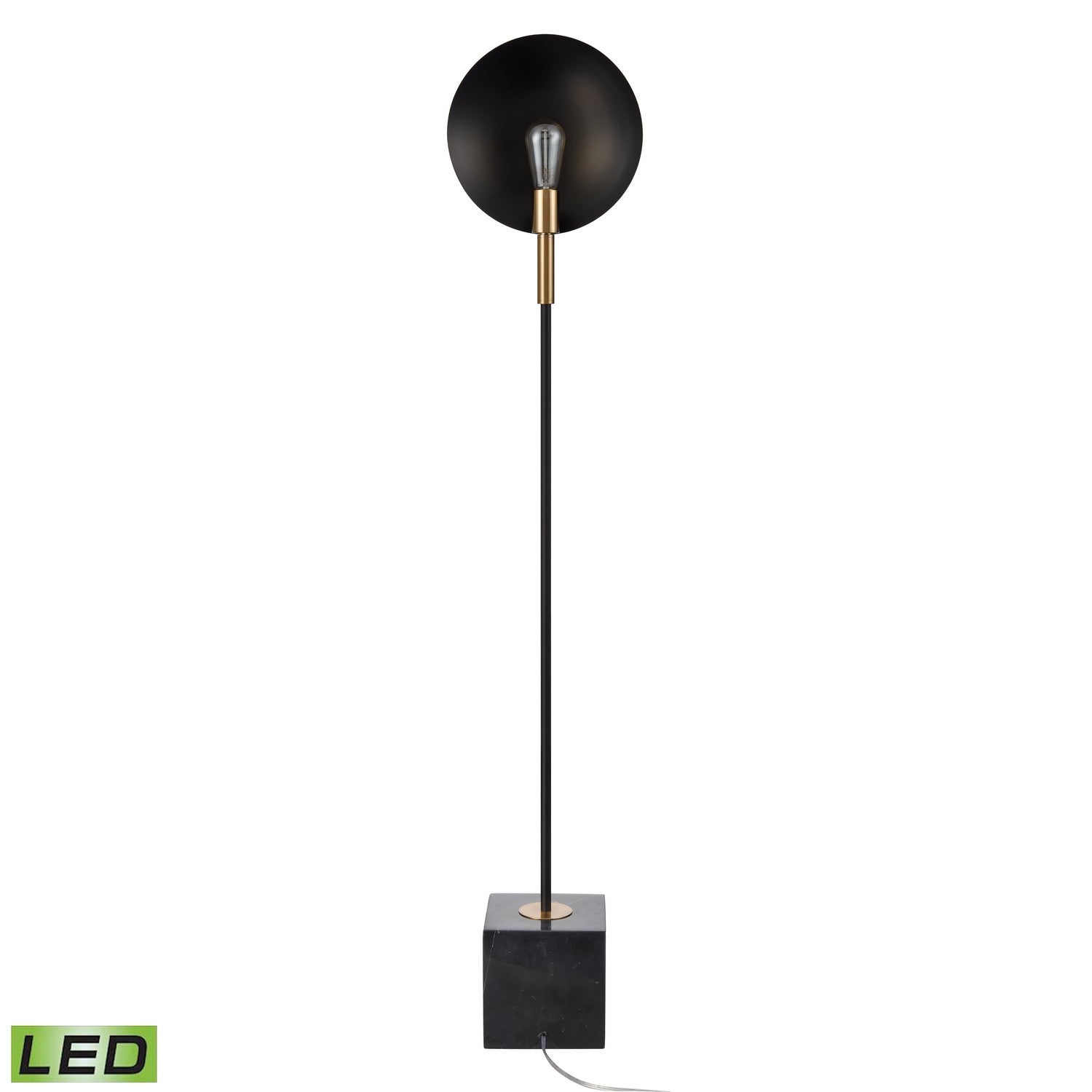 ELK Home - H0019-11074-LED - LED Floor Lamp - Addy - Aged Brass