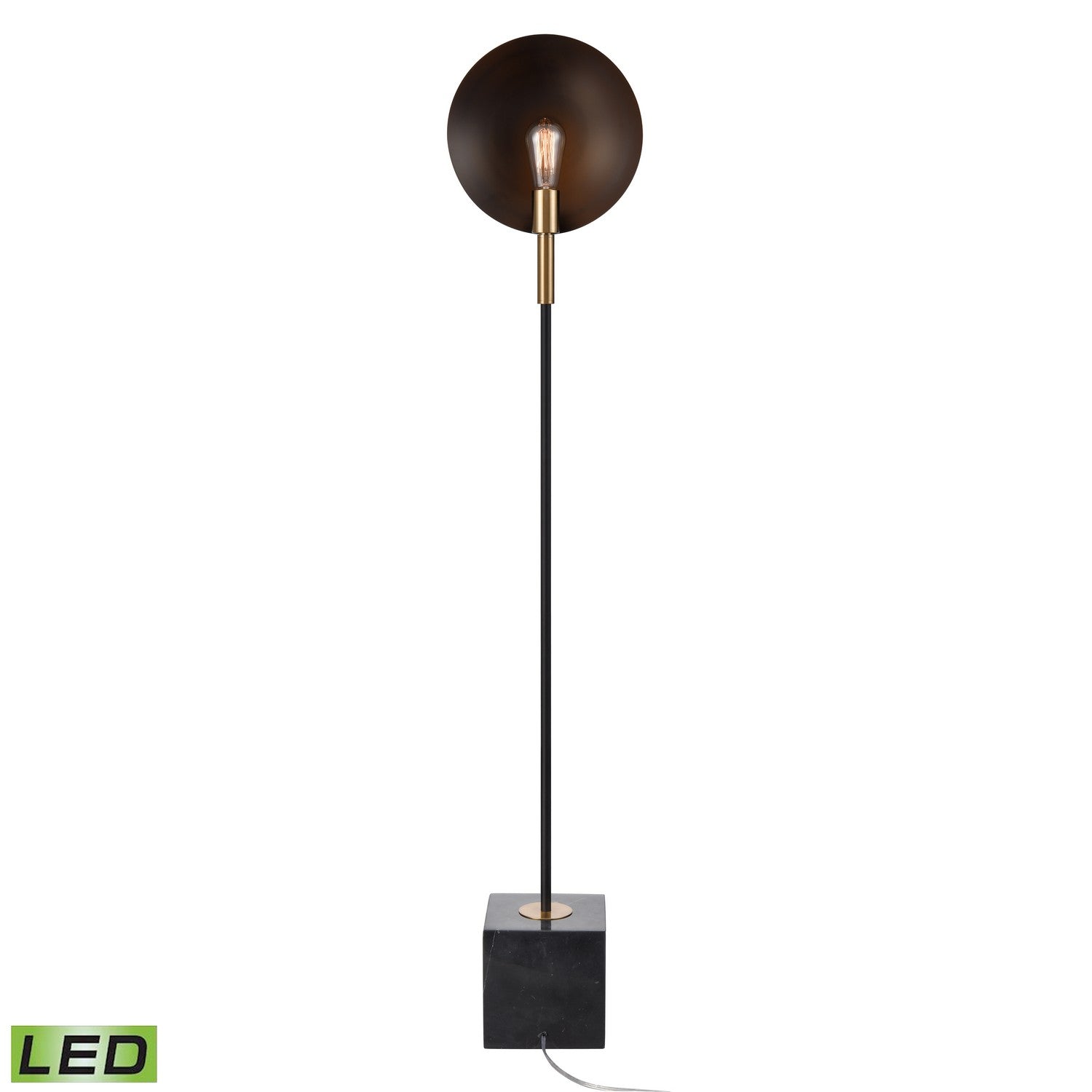 ELK Home - H0019-11074-LED - LED Floor Lamp - Addy - Aged Brass