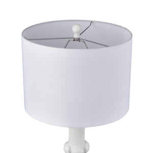 ELK Home - H0019-11081 - One Light Table Lamp - Calvin - Plaster White