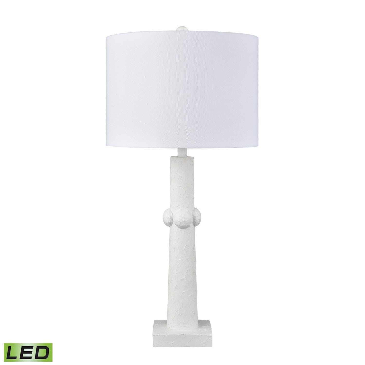 ELK Home - H0019-11081-LED - LED Table Lamp - Calvin - Plaster White