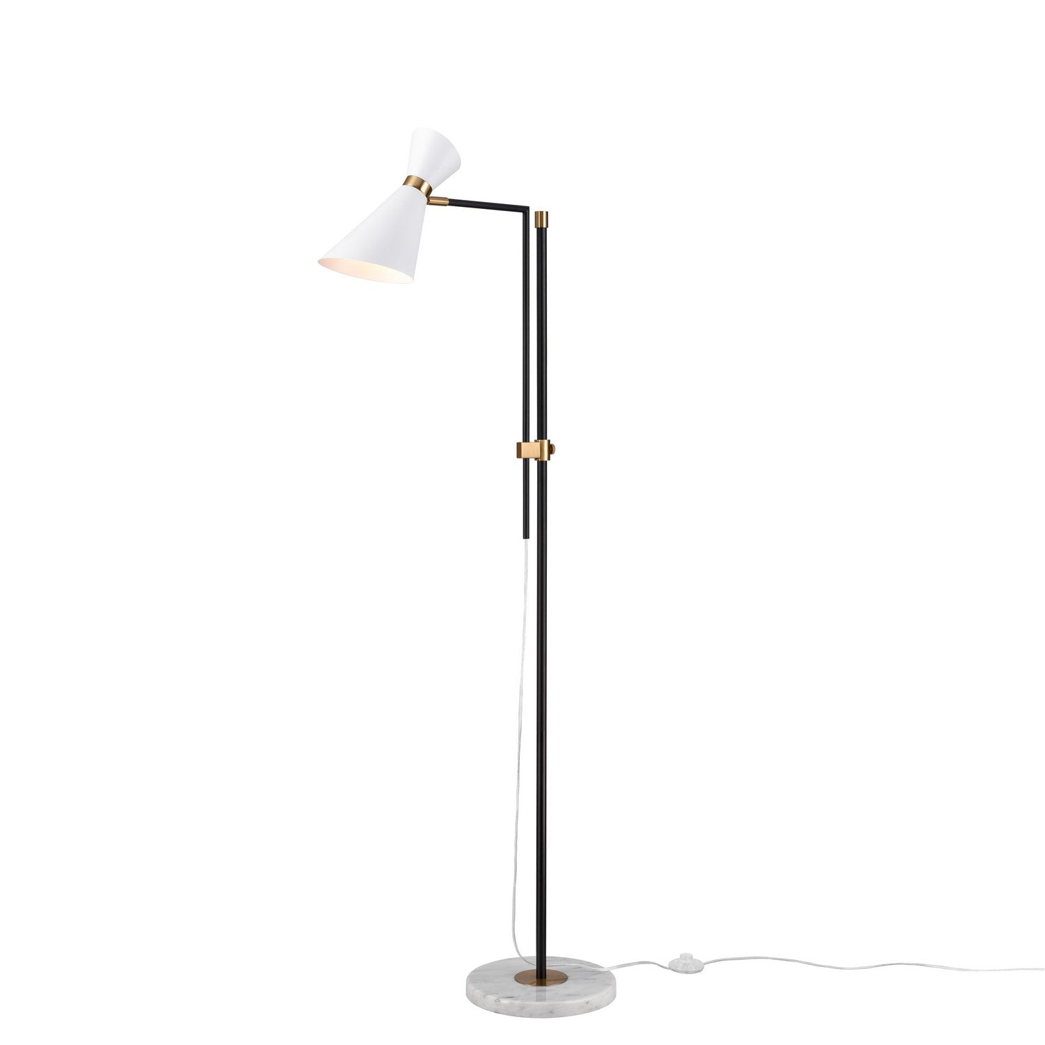 ELK Home - H0019-11112 - One Light Floor Lamp - Taran - Matte White