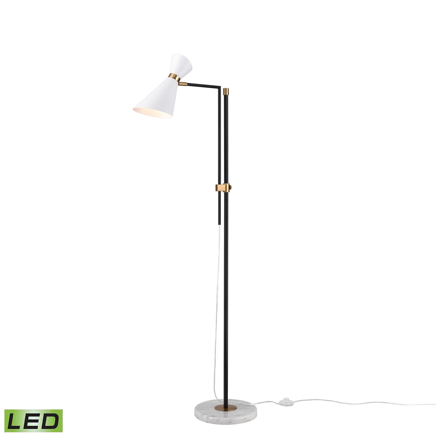 ELK Home - H0019-11112-LED - LED Floor Lamp - Taran - Matte White