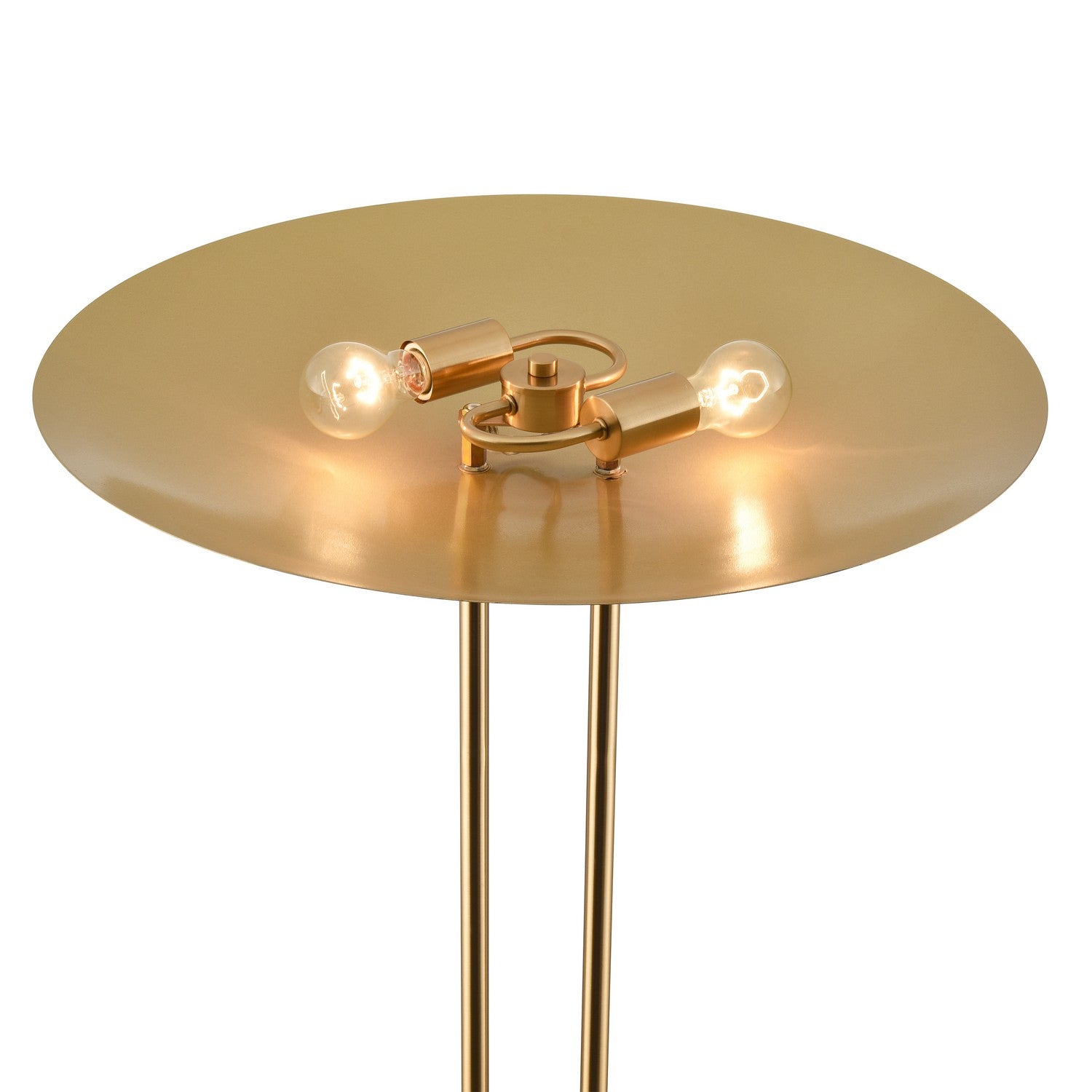 ELK Home - H0019-11543 - Two Light Floor Lamp - Marston - Aged Brass